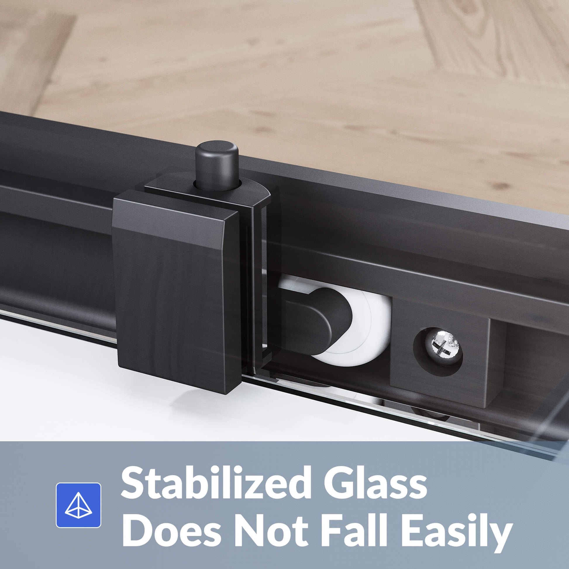 Stabilized Glass Does Not Fall Easily