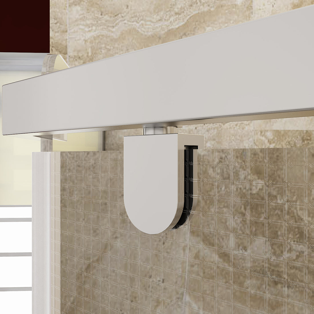 QUALITY GLASS CLIP: Make glass doors strong and safe