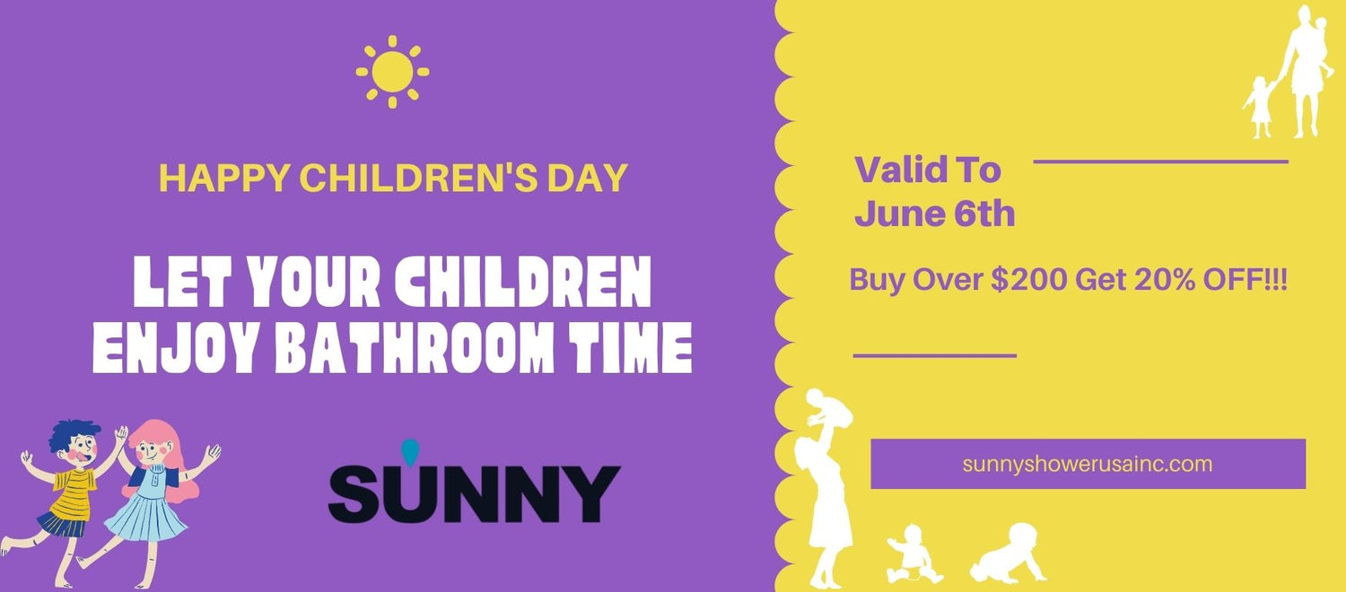 Happy Children's Day Sunny Shower USA Promotions