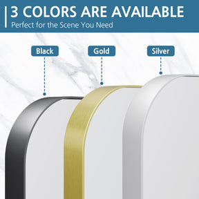 3 colors are available: balck, gold, silver
