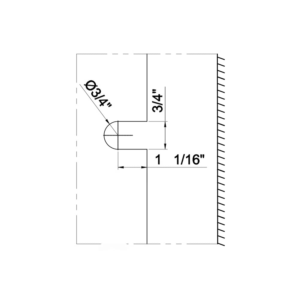 SUNNY SHOWER 2" x 2" Brushed Nickel Stainless Steel U-Clamp Clip For 3/8" Frameless Glass Panel - SUNNY SHOWER