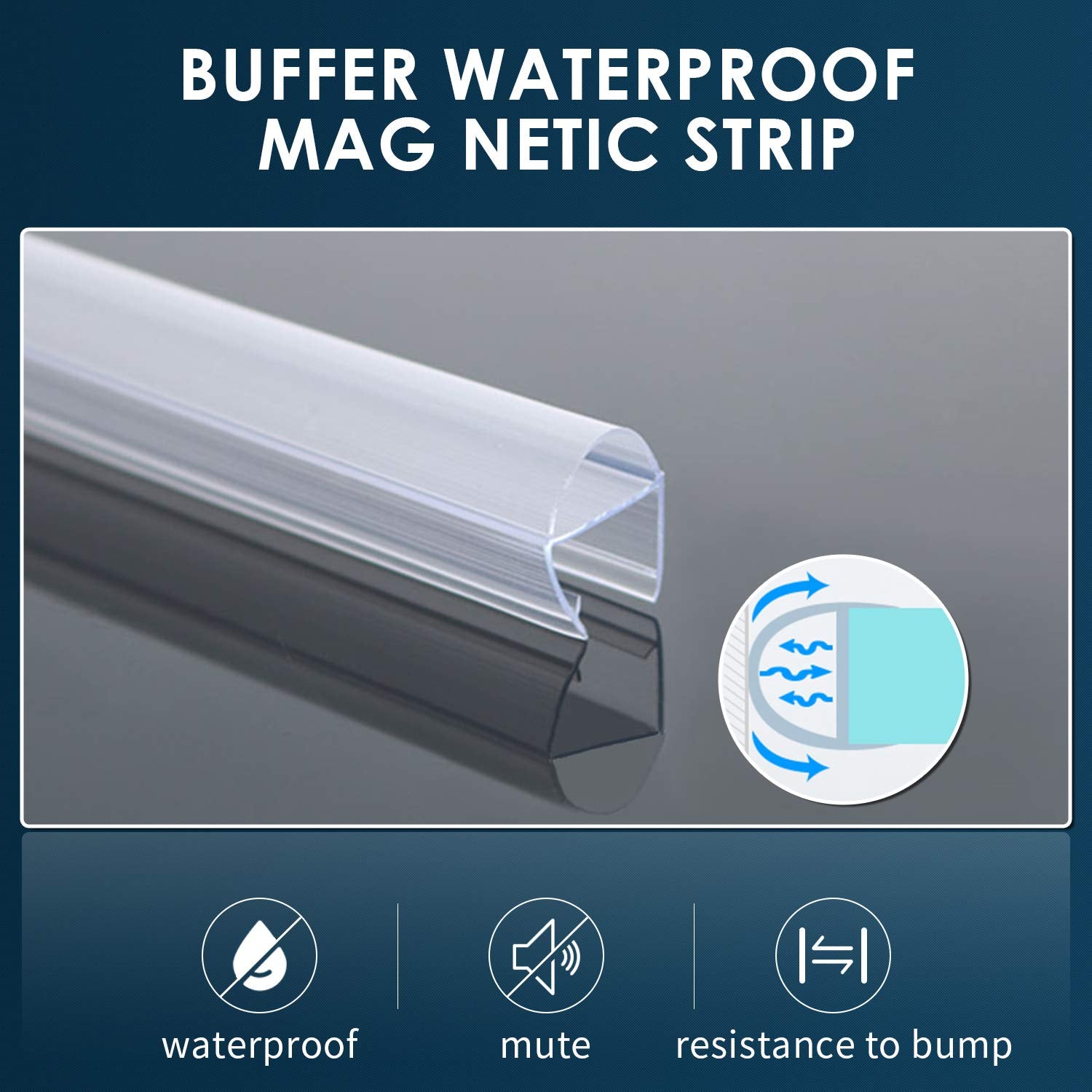 buffer waterproof mag netic strip