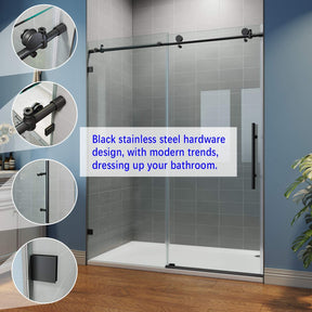 Black stainless steel hardware design, with modern trends, dressing up your bathroom