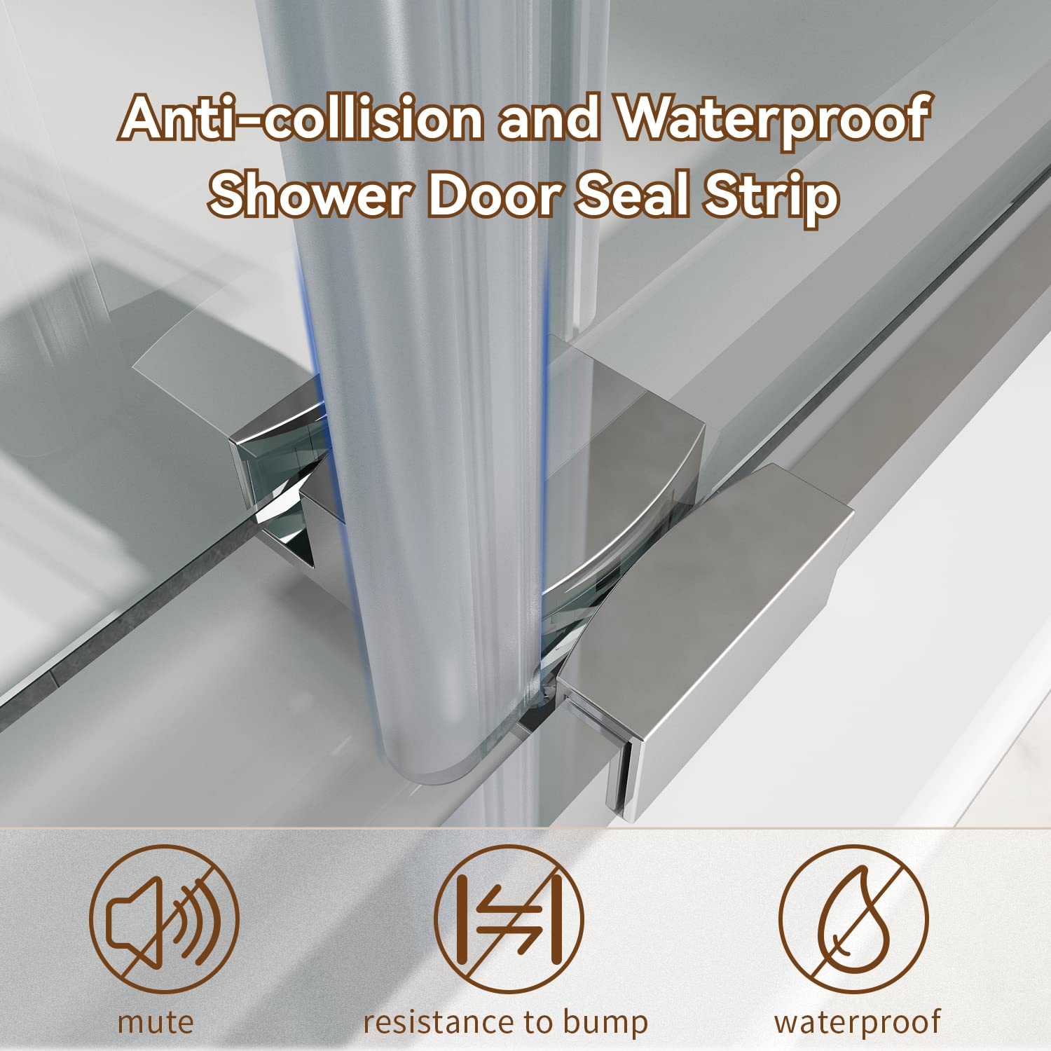 Anti-collision And Waterproof, Shower Door Seal Strip