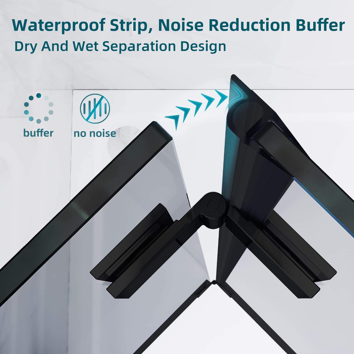 waterproof strip, noise reduction buffer