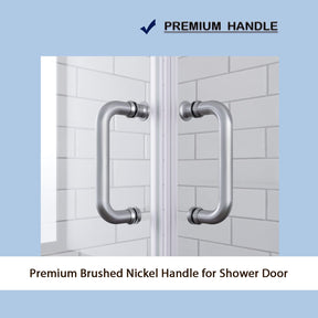  The double sliding door design that can be installed left and right not only expands the space of the shower room, but also makes the walk-in space larger and more convenient.