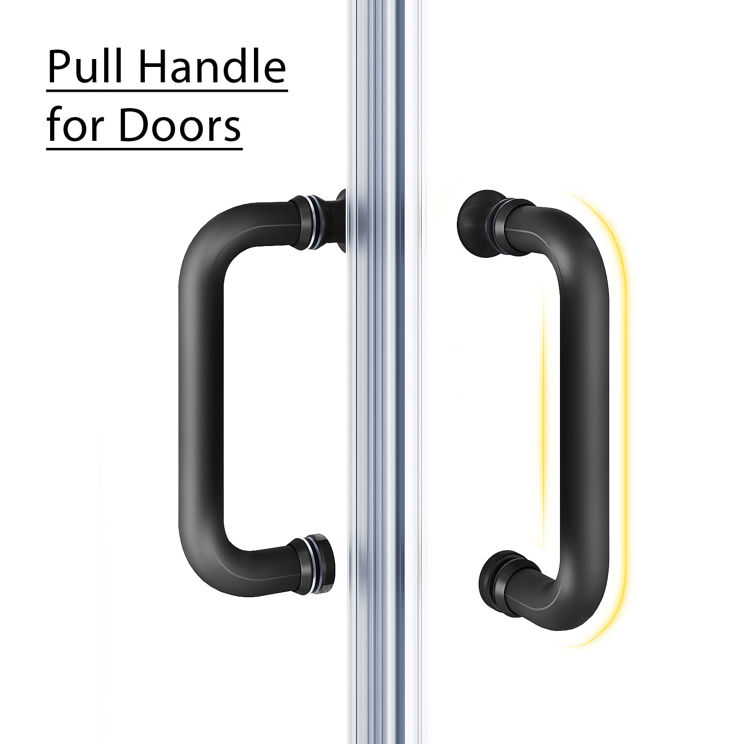 The double sliding door design that can be installed left and right not only expands the space of the shower room, but also makes the walk-in space larger and more convenient.