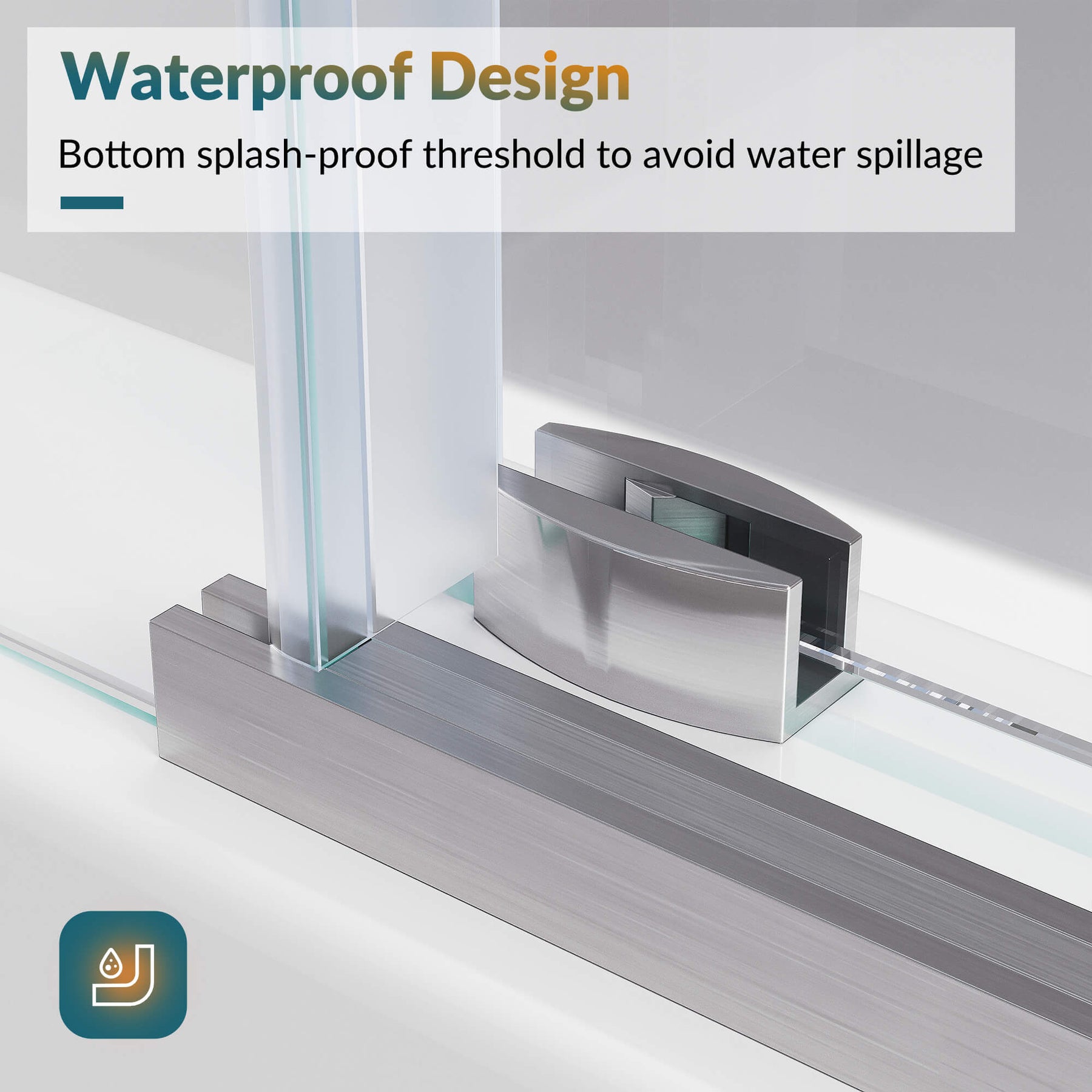 Waterproof Design: Bottom splash- proof threshold to avoid water spillage