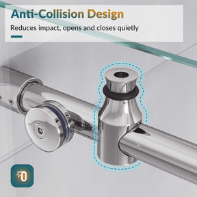 Anti-Collision Design: Reduces impact, opens and closes quietly