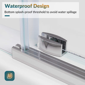 Waterproof Design: Bottom splash- proof threshold to avoid water spillage