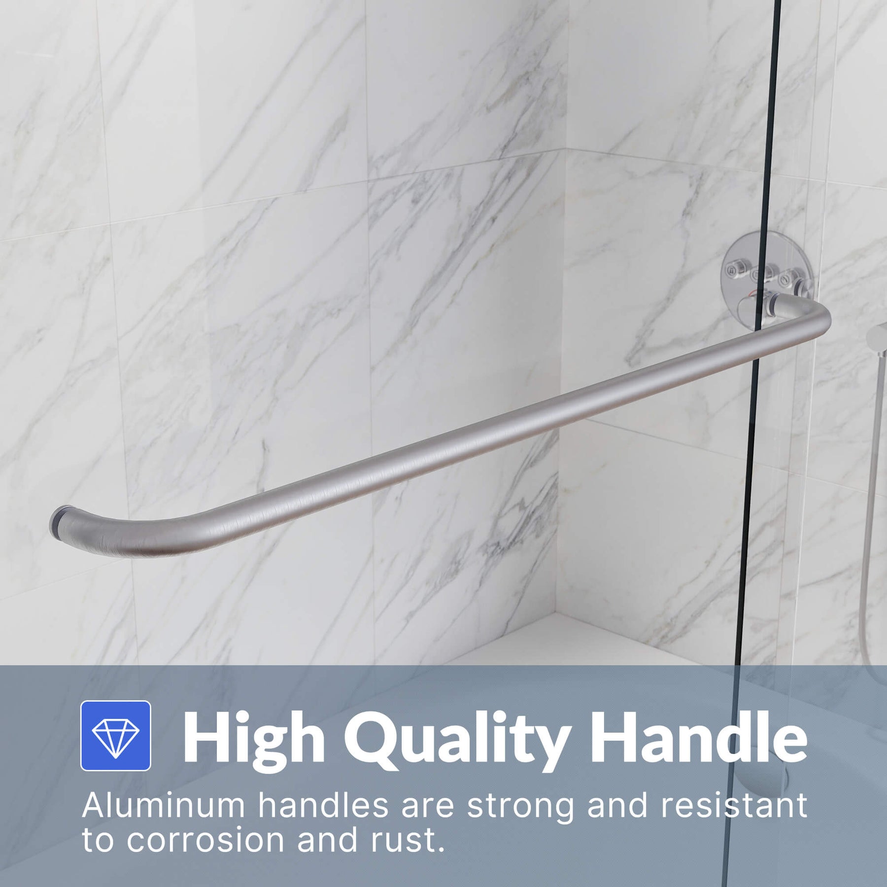 High Quality Handle: Aluminum handles are strong and resistant to corrosion and rust