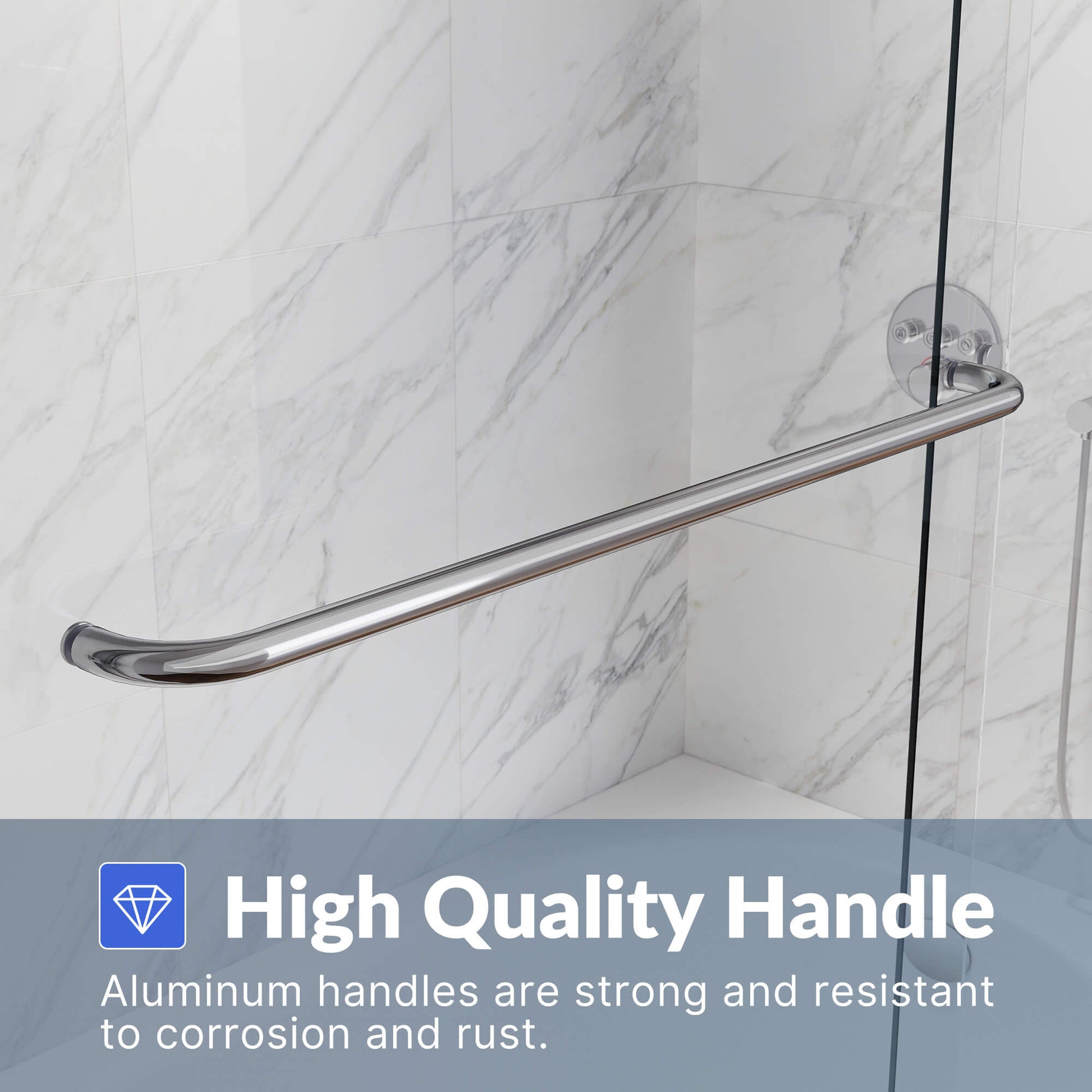 High Quality Handle: Aluminum handles are strong and resistant to corrosion and rust