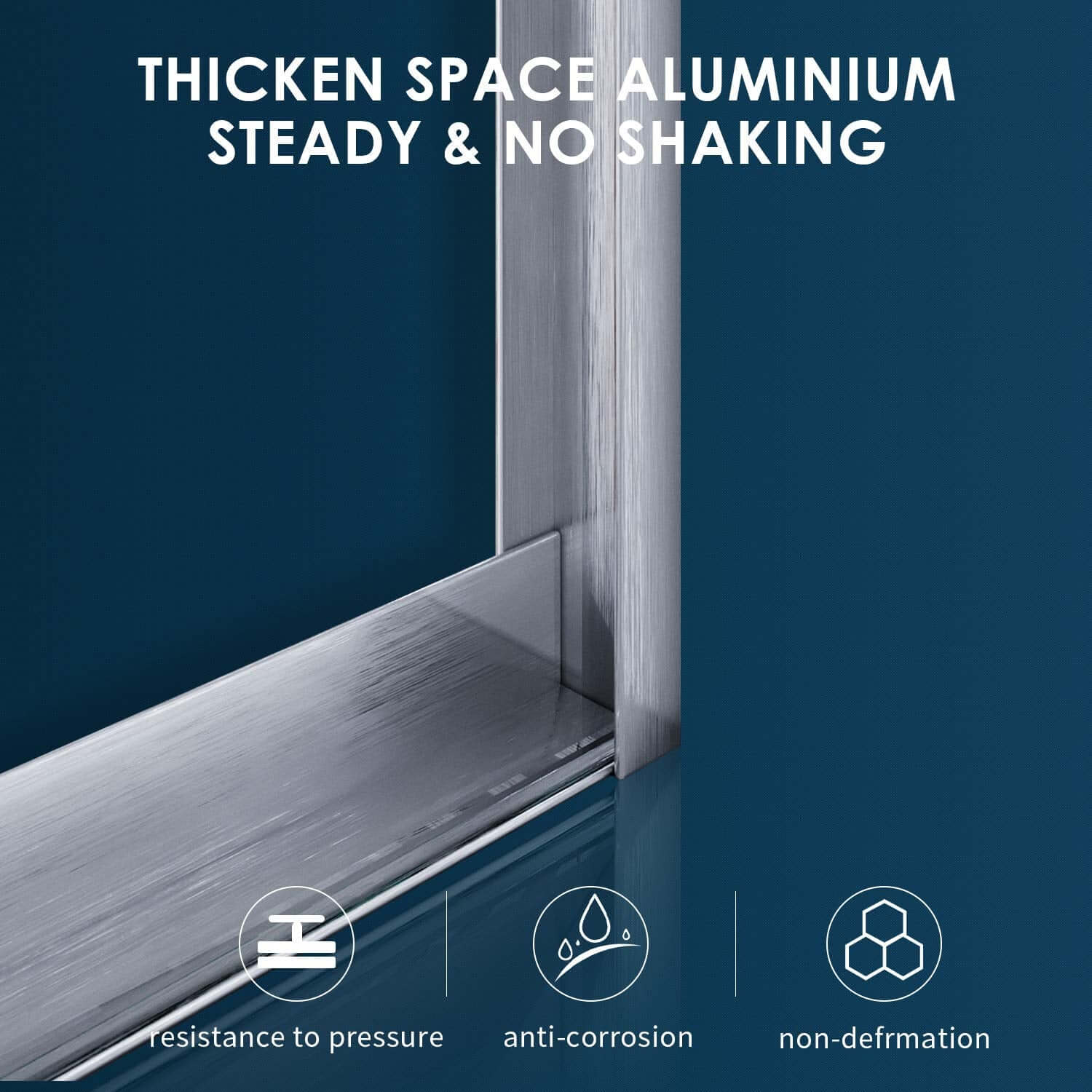 Thicken Space Aluminium. Steady & No Shaking