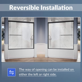 Reversible for Left or Right Installation