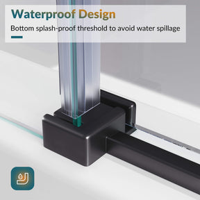 Waterproof Design: Bottom splash- proof threshold to avoid water spillage