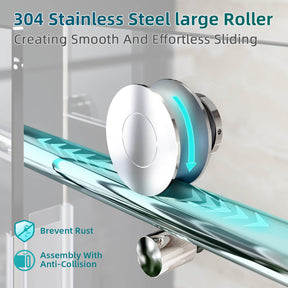 304 Stainless Steel large Roller: Creating Smooth And Effortless Sliding