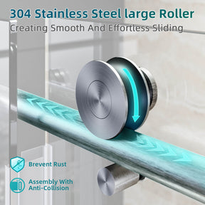 304 Stainless Steel large Roller: Creating Smooth And Effortless Sliding