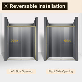 Reversible for Left or Right Installation