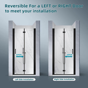 Reversible for a left or right door to meet your installation