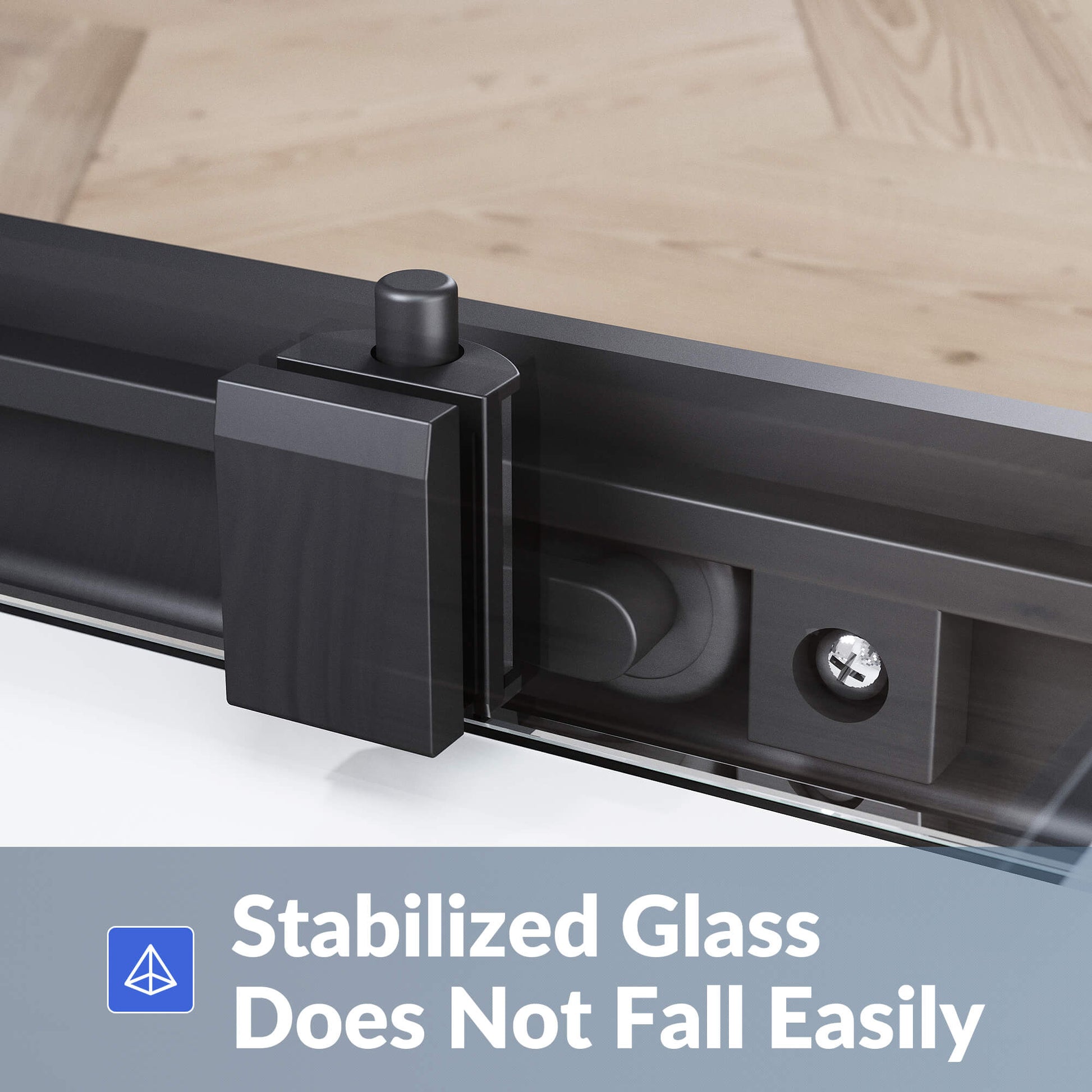 Stabilized Glass Does Not Fall Easily
