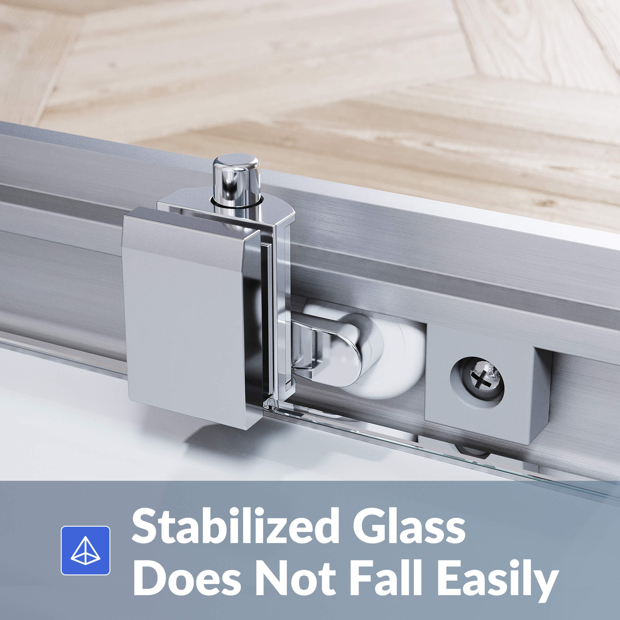 Stabilized Glass Does Not Fall Easily