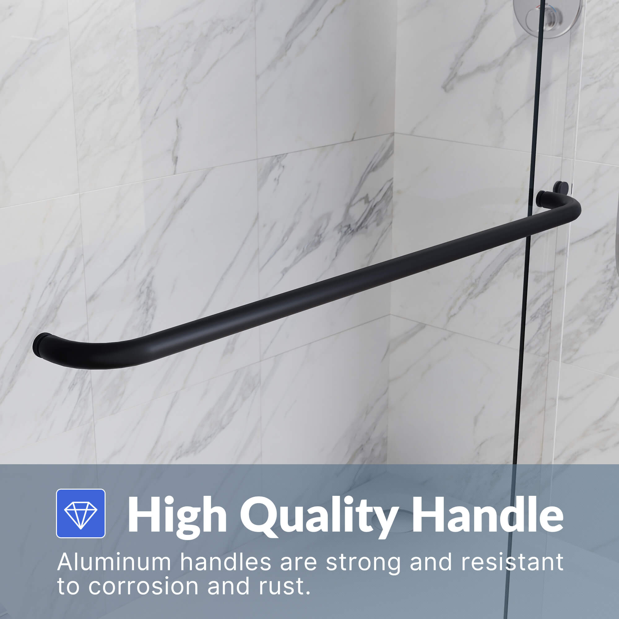 High Quality Handle: Aluminum handles are strong and resistant to corrosion and rust