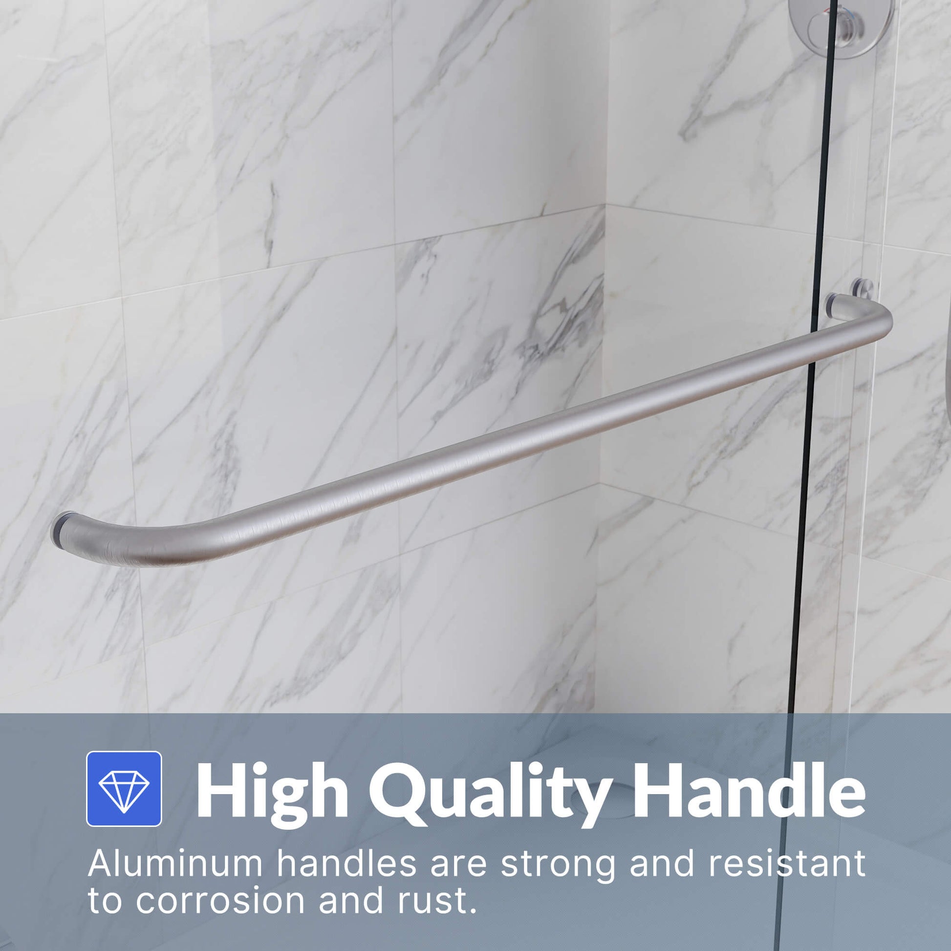 High Quality Handle: Aluminum handles are strong and resistant to corrosion and rust