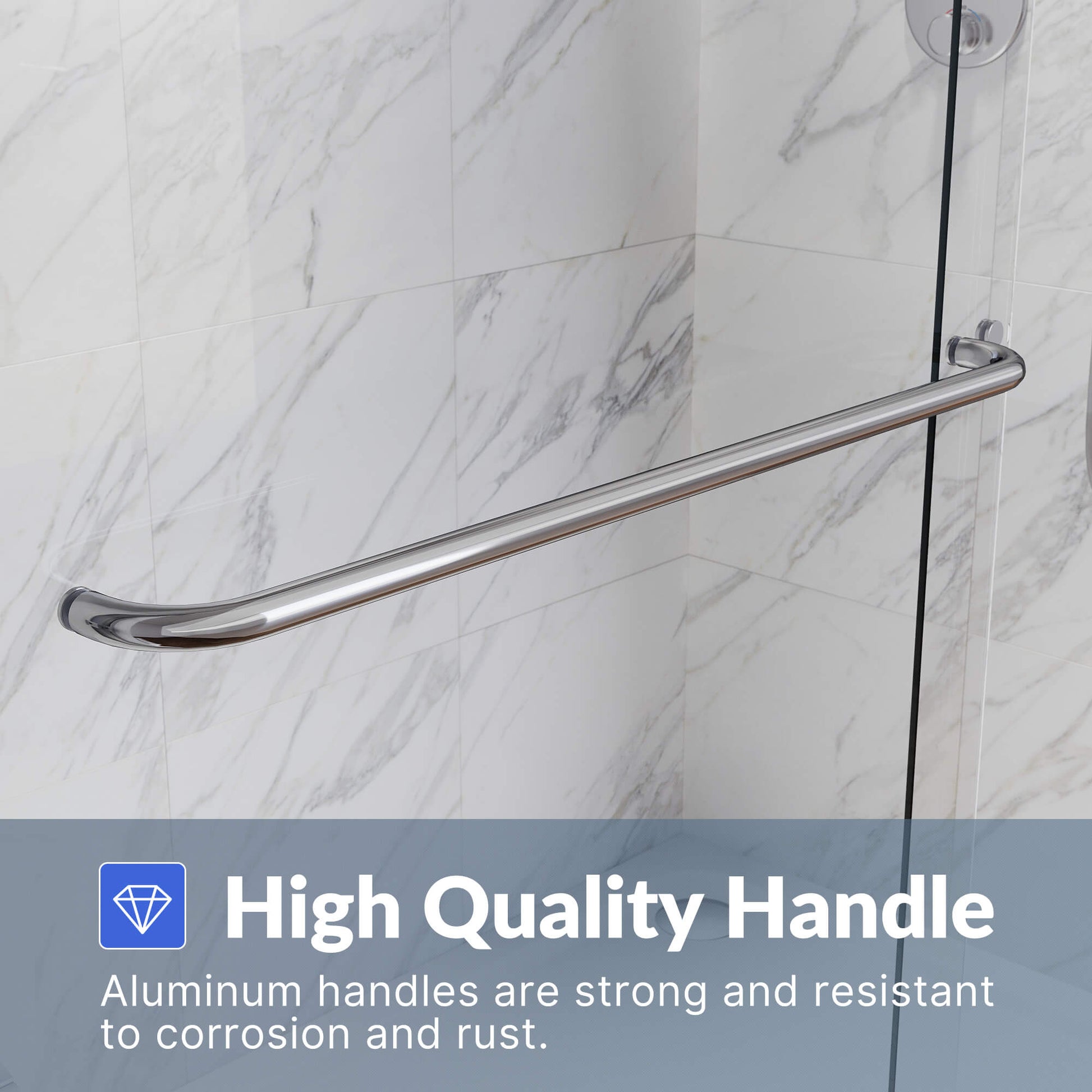 High Quality Handle: Aluminum handles are strong and resistant to corrosion and rust
