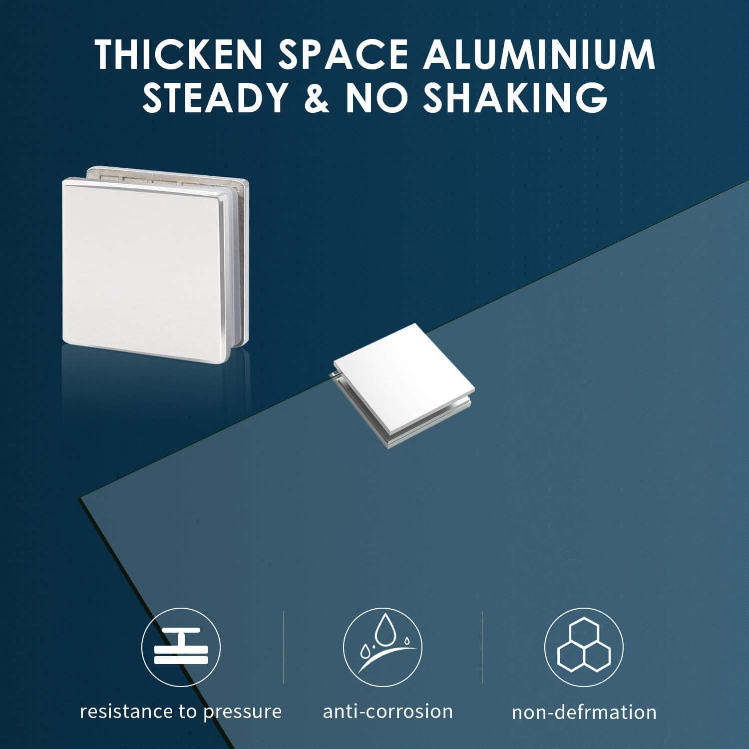 Thicken Space Aluminium. Steady & No Shaking