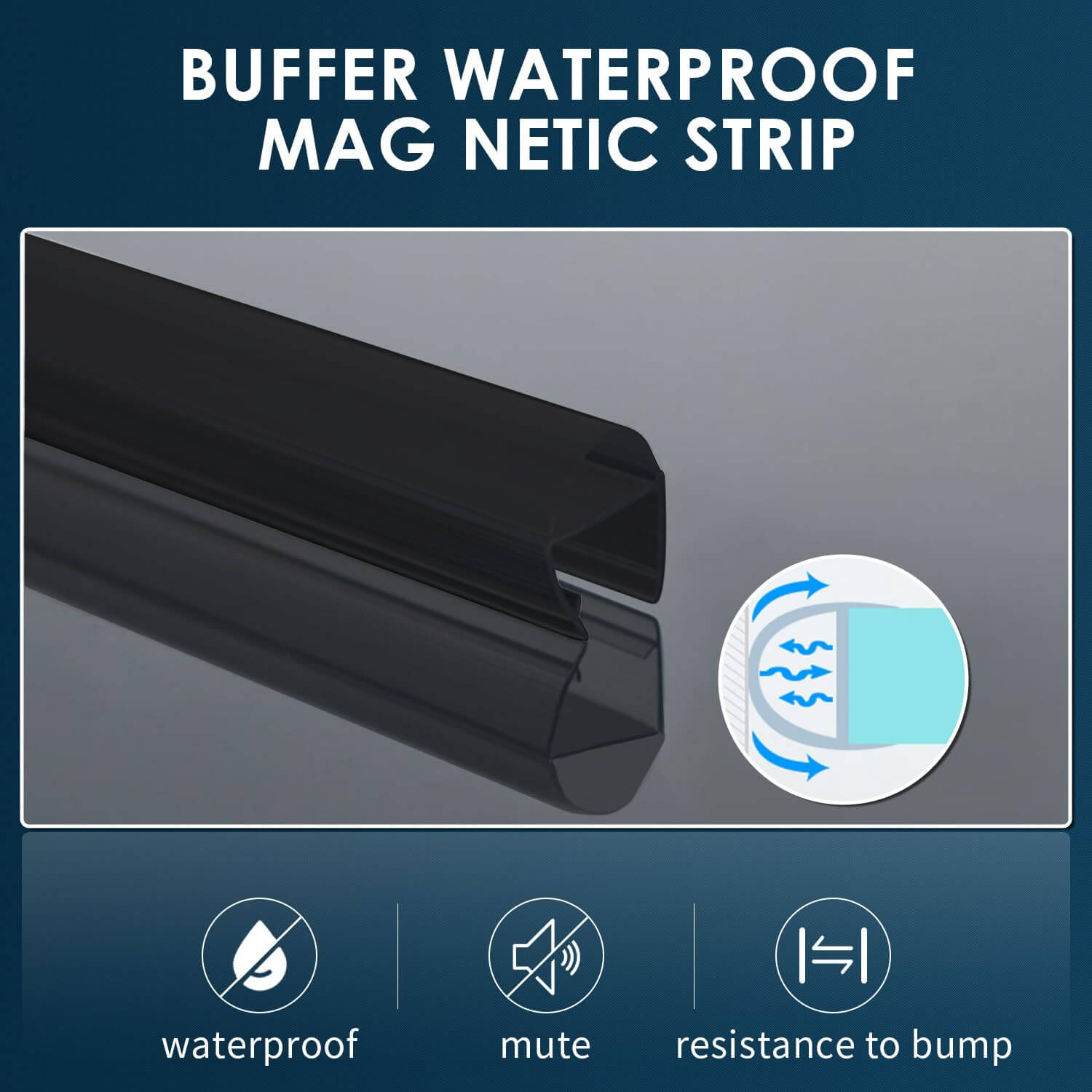 Buffer Waterproof Mag Netic Strip