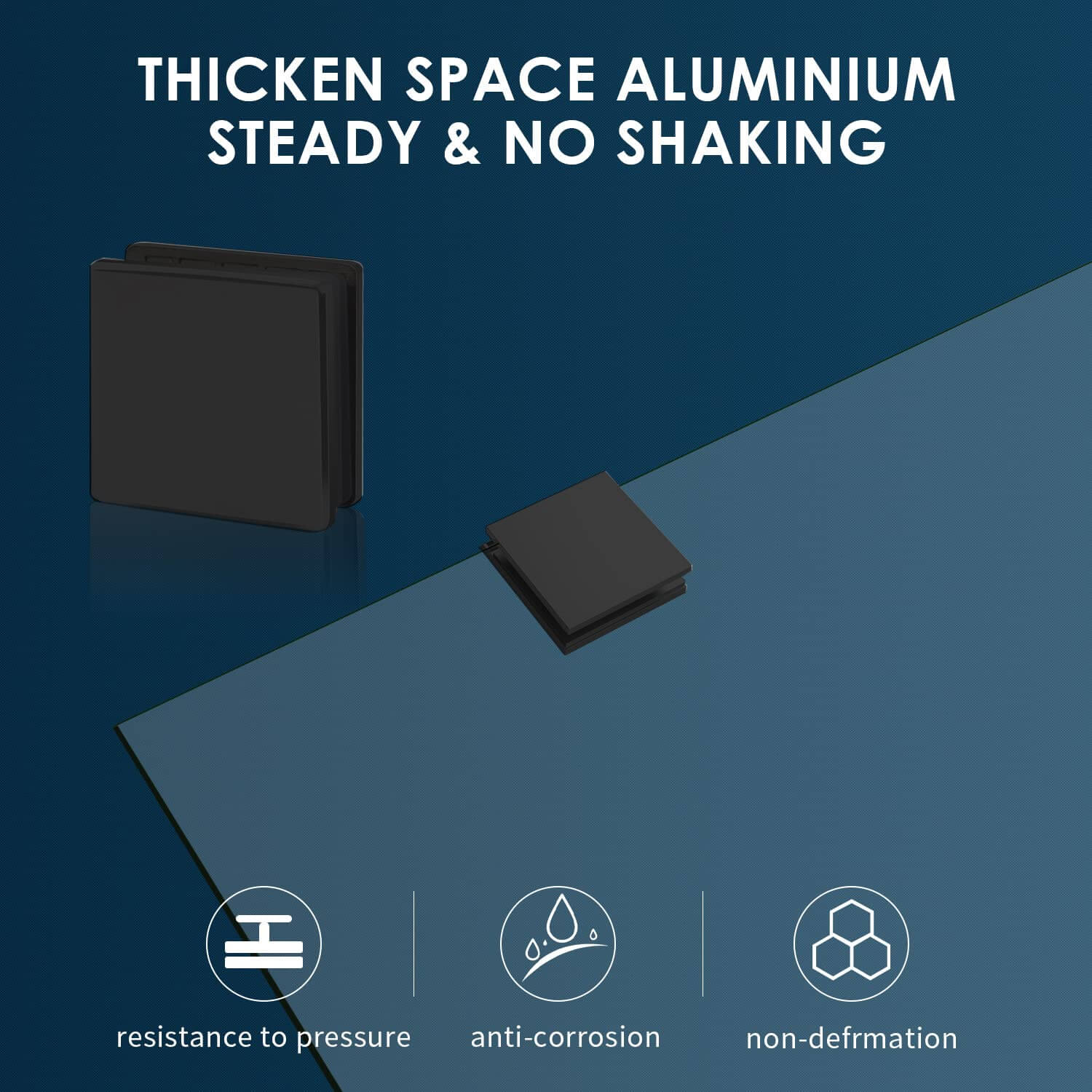 Thicken Space Aluminium. Steady & No Shaking