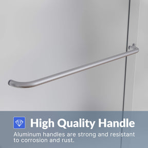 High Quality Handle: Aluminum handles are strong and resistant to corrosion and rust