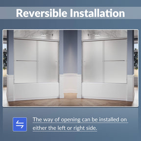 Reversible for Left or Right Installation