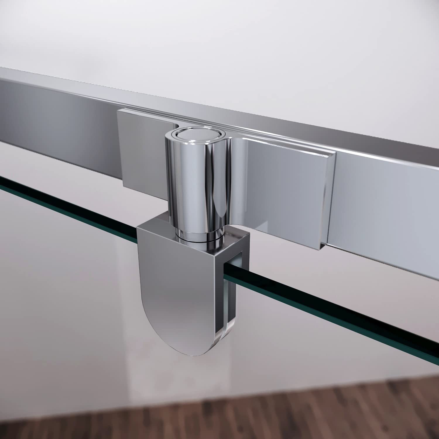 QUALITY GLASS CLIP: Make glass doors strong and safe