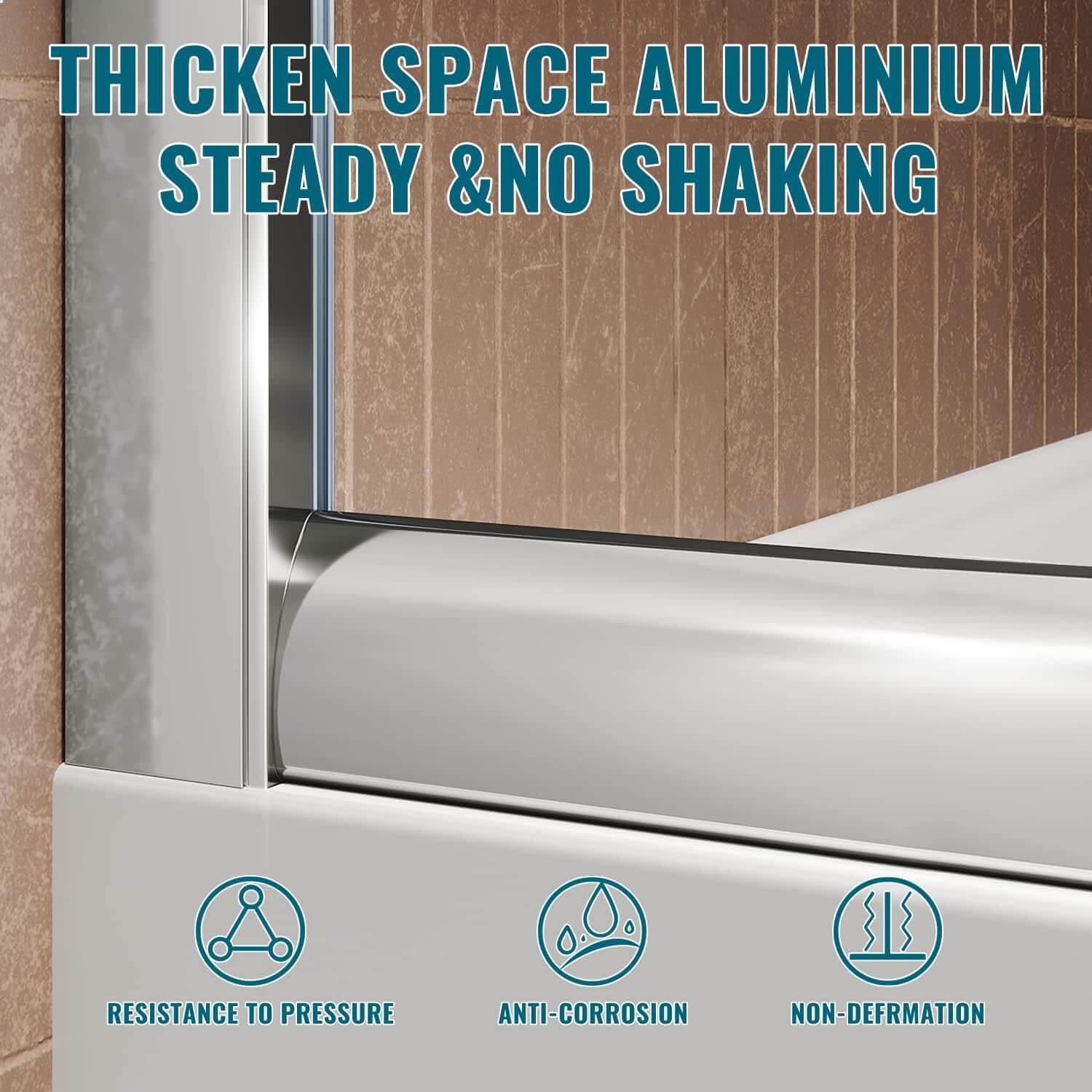 THICKEN SPACE ALUMINIUM STEADY &NO SHAKING
