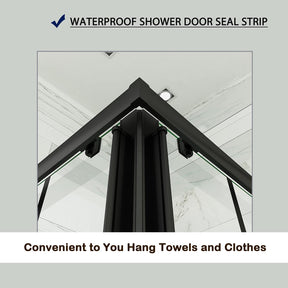 waterproof shower door seal strip, convenient to you hang towels and clothes