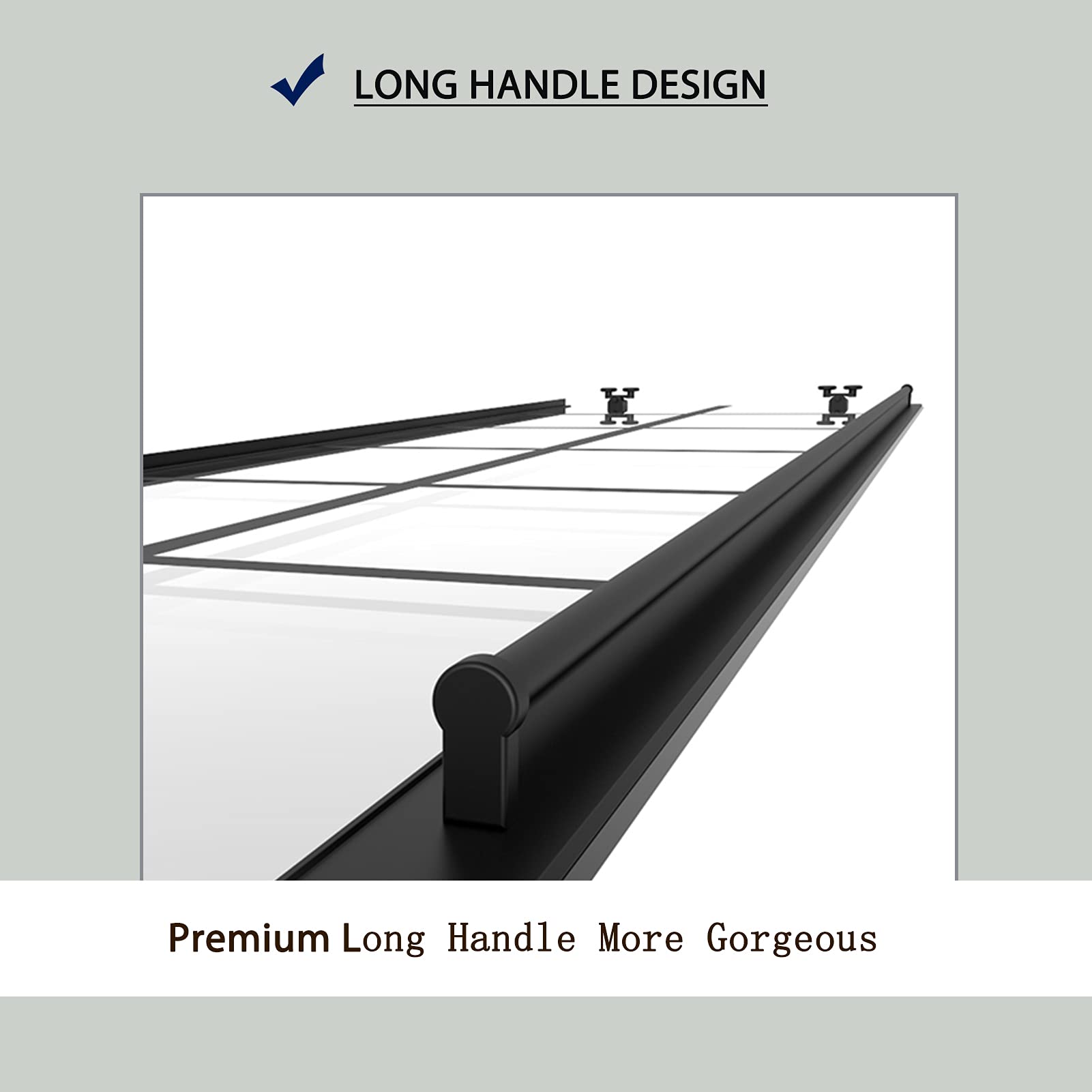 long handle design, premium long handle more gorgeous