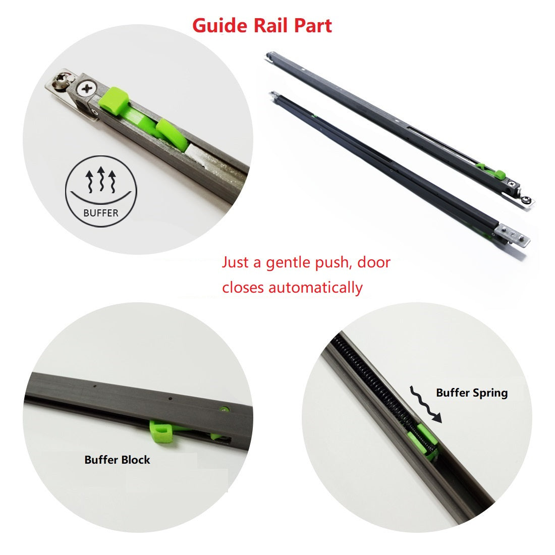 Sunny Shower Tub Glass Doors Guide Rail Part