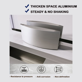 thicken space aluminum, steady & no shaking