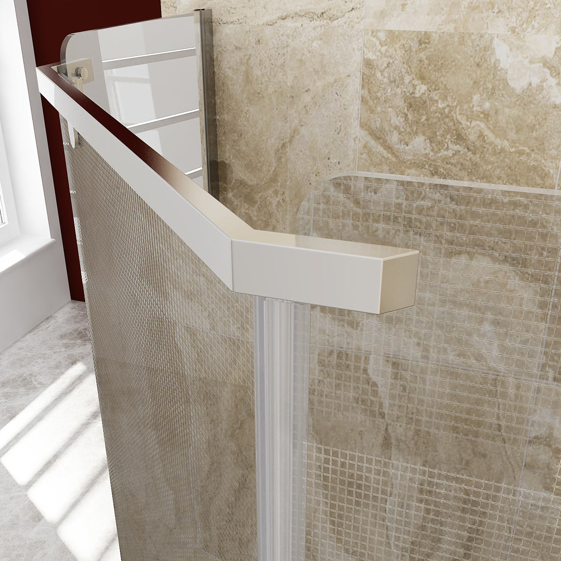 STABLE AND STURDY SUPPORT: Premium stainless steel hardware with a aluminum finish is resistant to wear and tear, durable