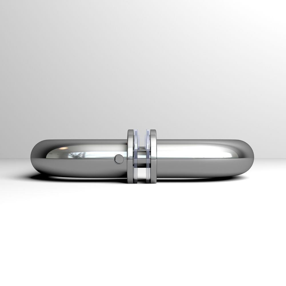 SUNNY SHOWER Handle Polished Chrome Frameless Shower Glass Door Stainless Steel Back to Back Pull Handle - SUNNY SHOWER