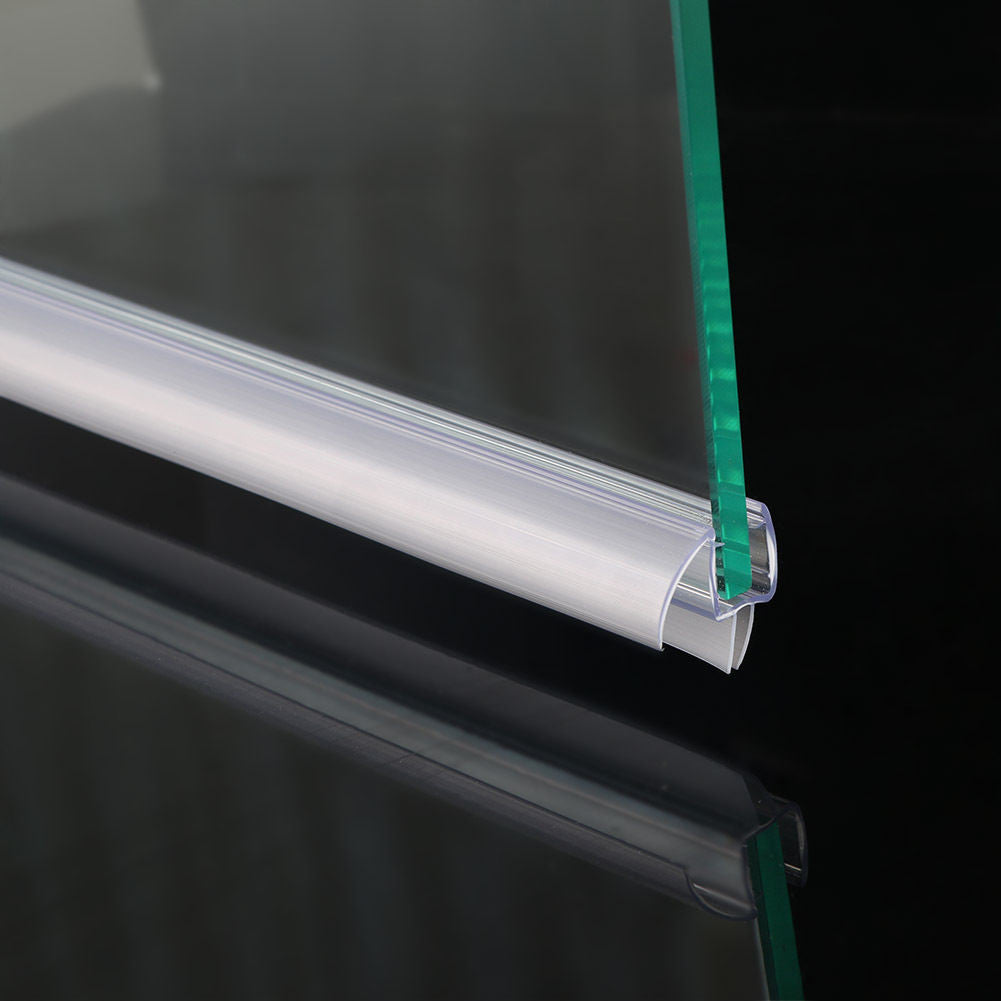 SUNNY SHOWER A309D5-36 Glass Shower Door Seal Strip for 3/8" Frameless Glass Door Bottom Sweep, 36"Length - SUNNY SHOWER