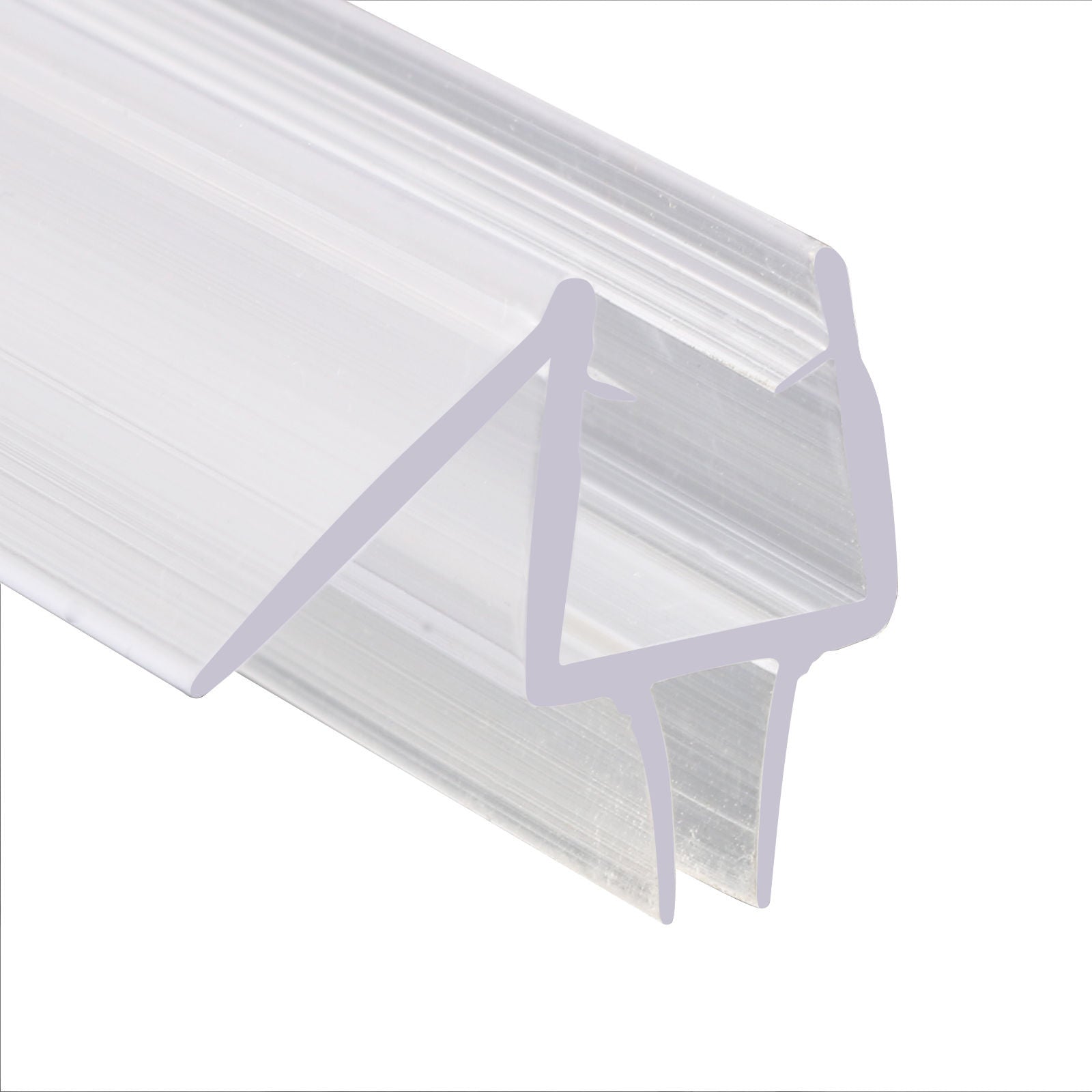 Sunny Shower 3/8" Frameless Shower Doors Bottom Seal Sweep Wipe Drip Rail Pre - 36" Length JT-391-36 - SUNNY SHOWER