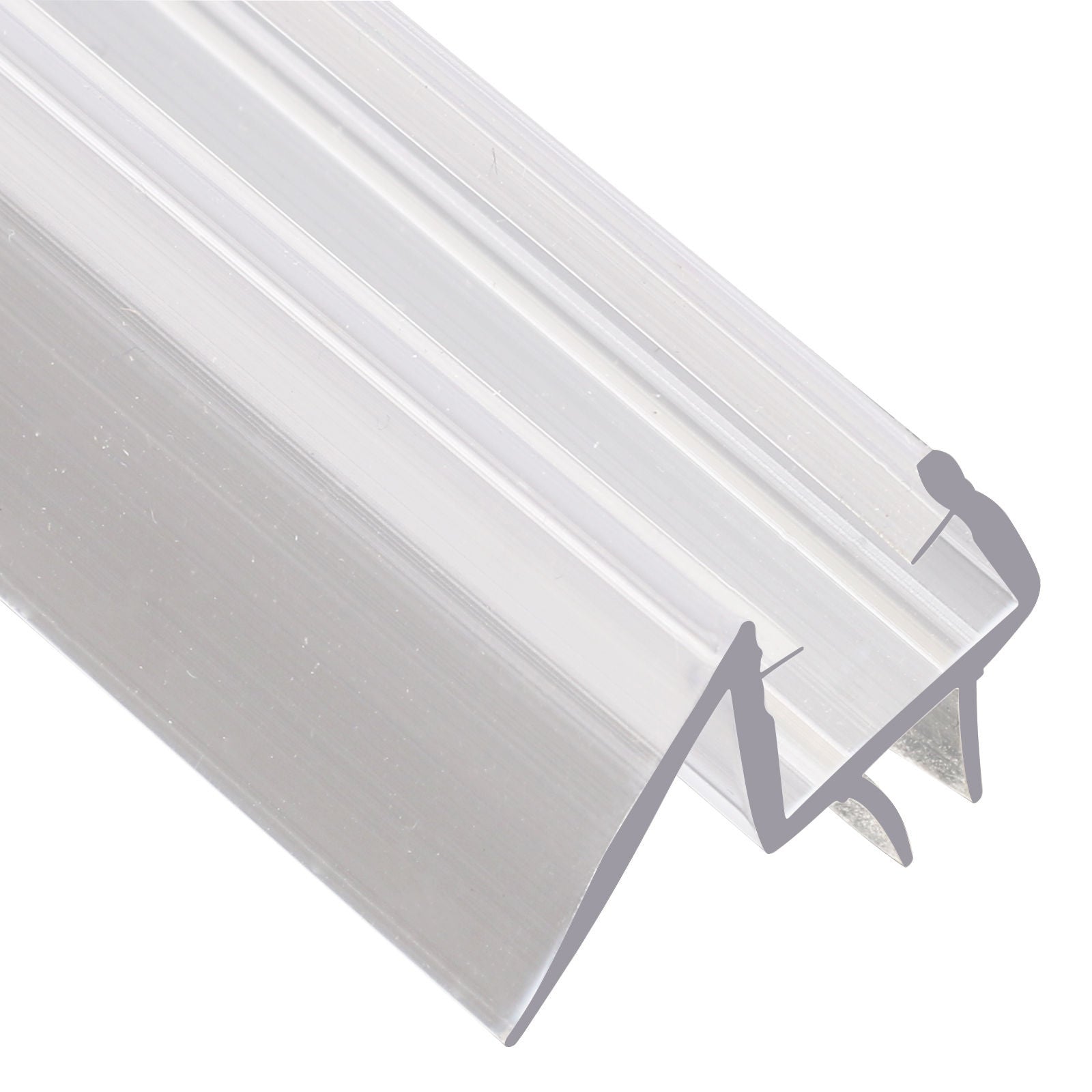 Sunny Shower 3/8" Frameless Shower Doors Bottom Seal Sweep Wipe Drip Rail Pre - 36" Length JT-391-36 - SUNNY SHOWER